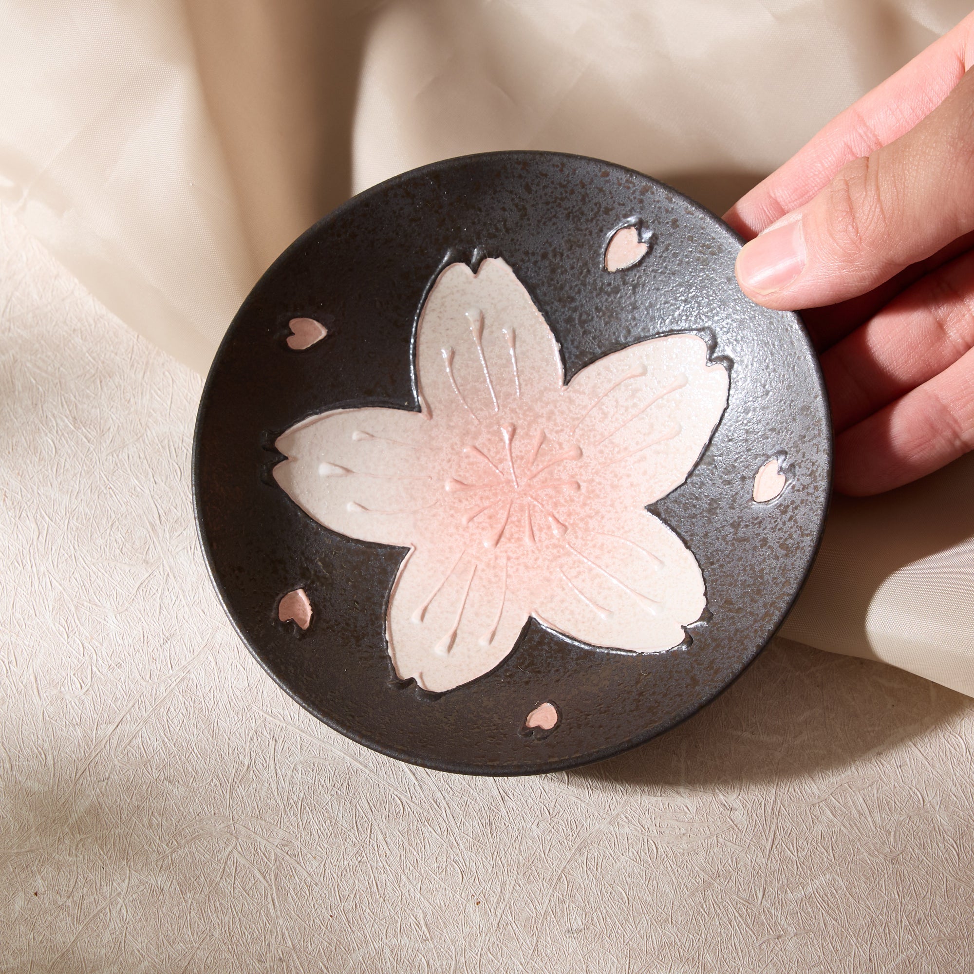 Hasami Ware Sakura Plate