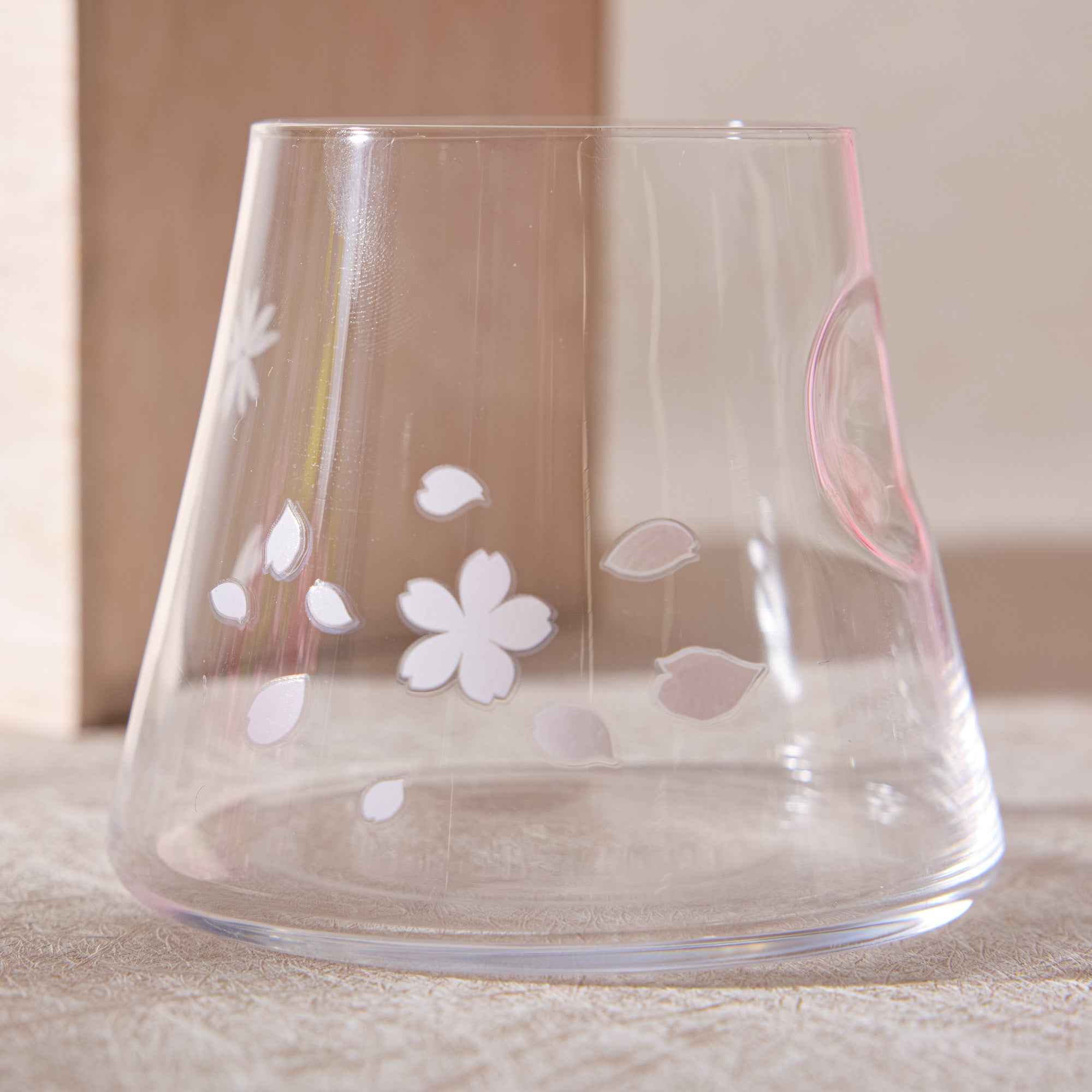 Color-Changing Mt. Fuji Sakura Glass