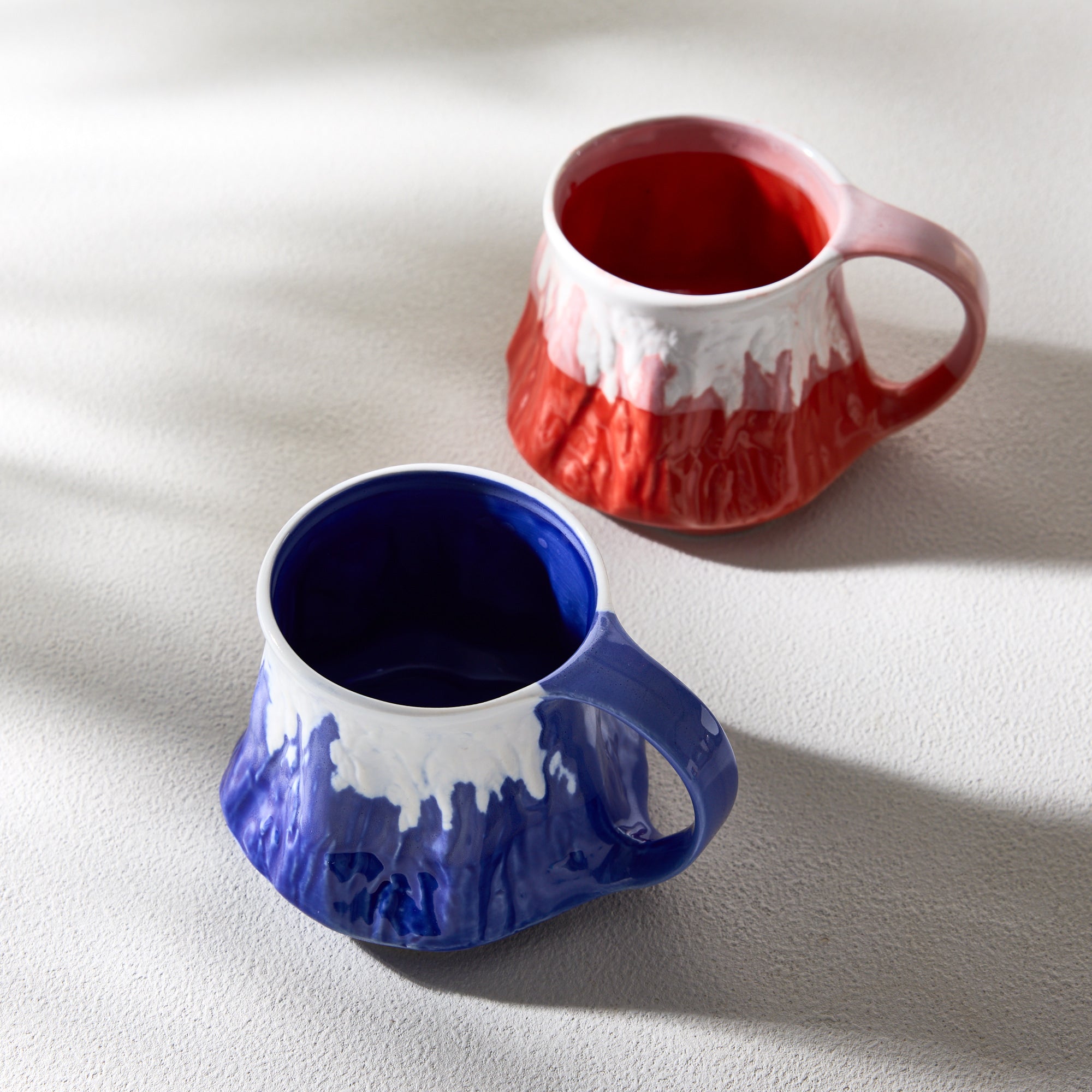 Mt. Fuji Mug Pair
