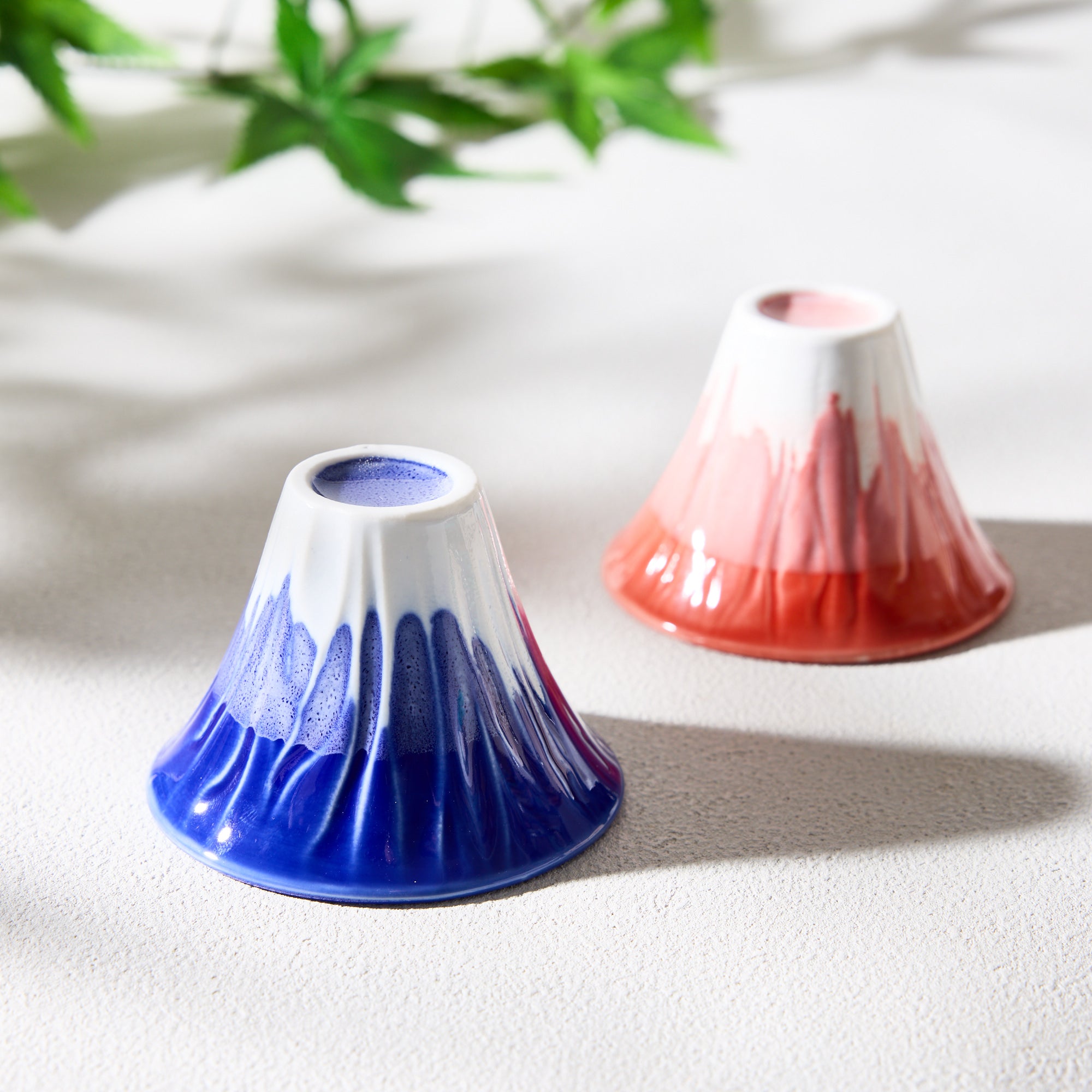 Mt. Fuji Sake Cup Pair