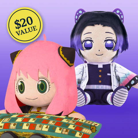 Large hot sale anime plush