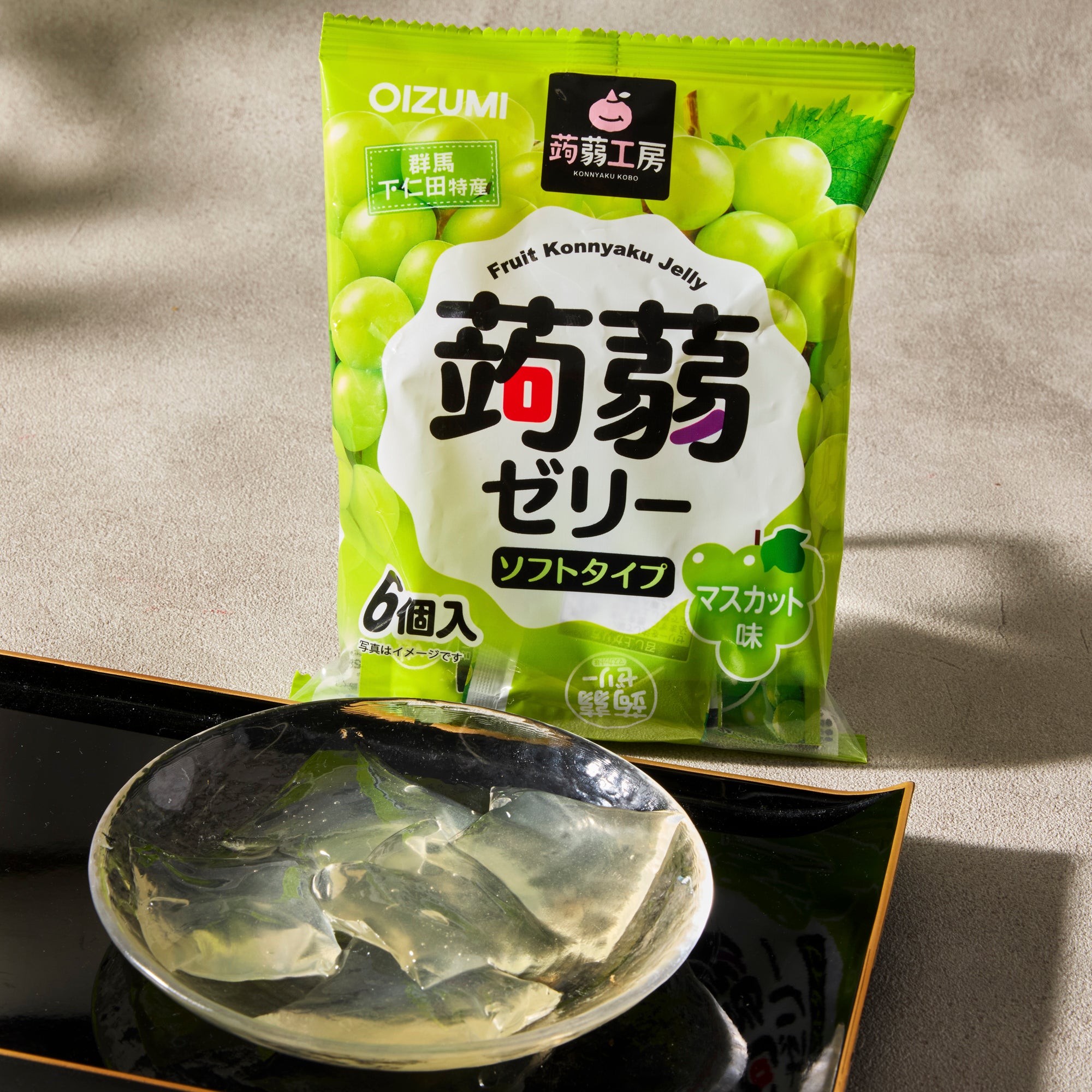 激レア Flexwitme yokosquad jelly yabasi Muscat Konjac Jelly – Japan Haul