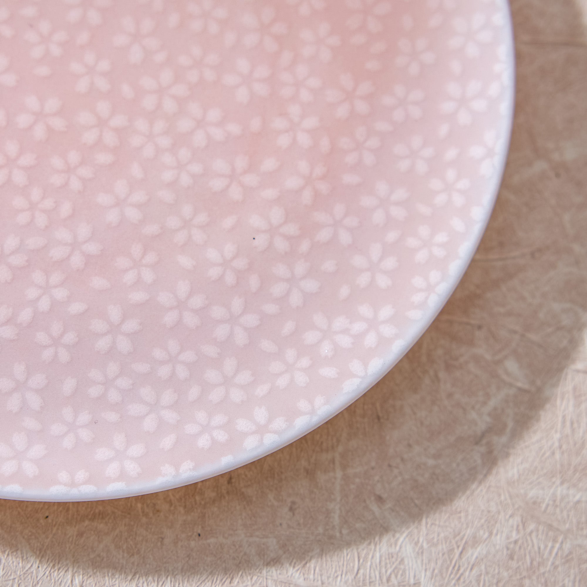 Miyama Mino Ware Sakura Saucer