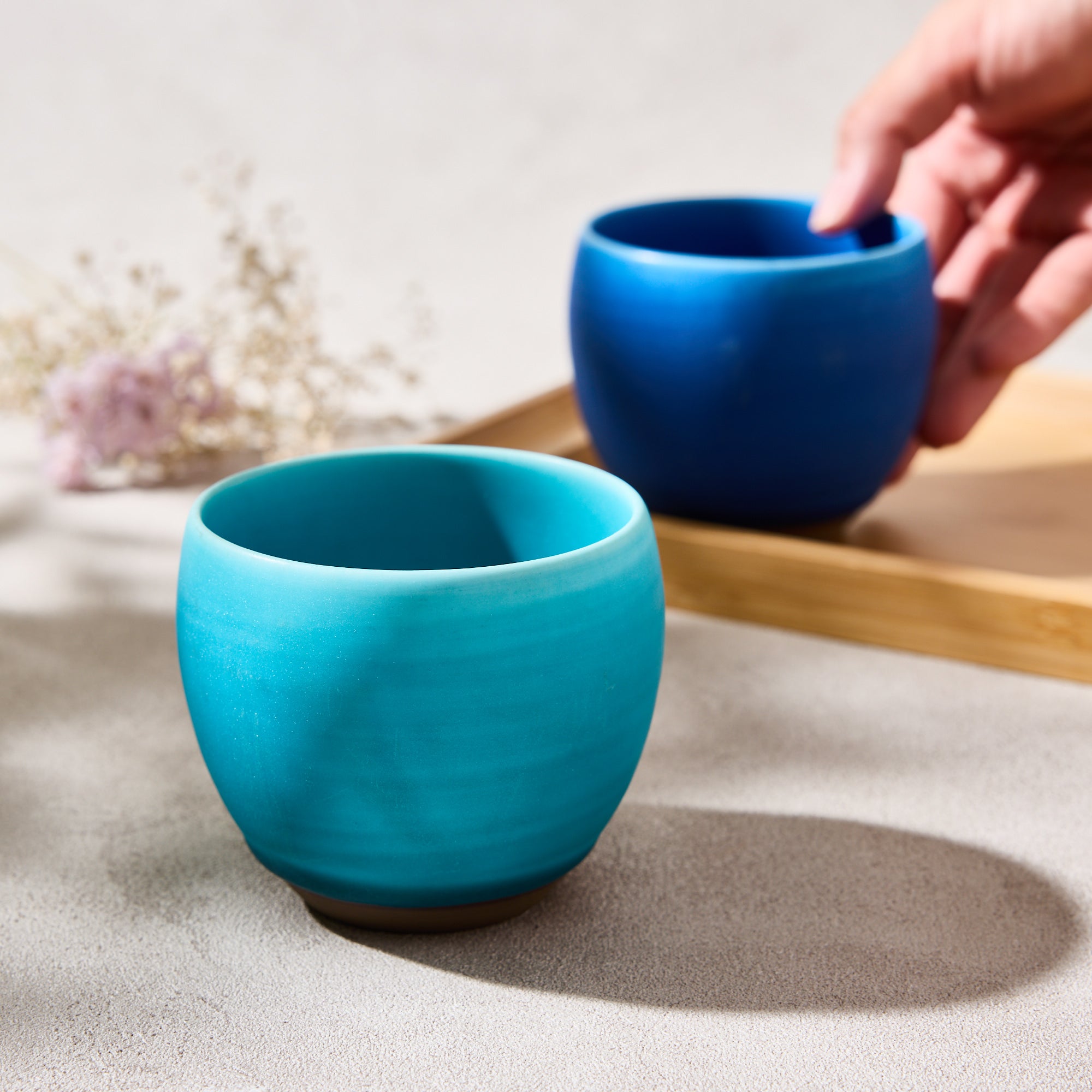 Okinawa Turquoise Teacup