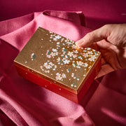 Gold Leaf Sakura Small Accessory Box