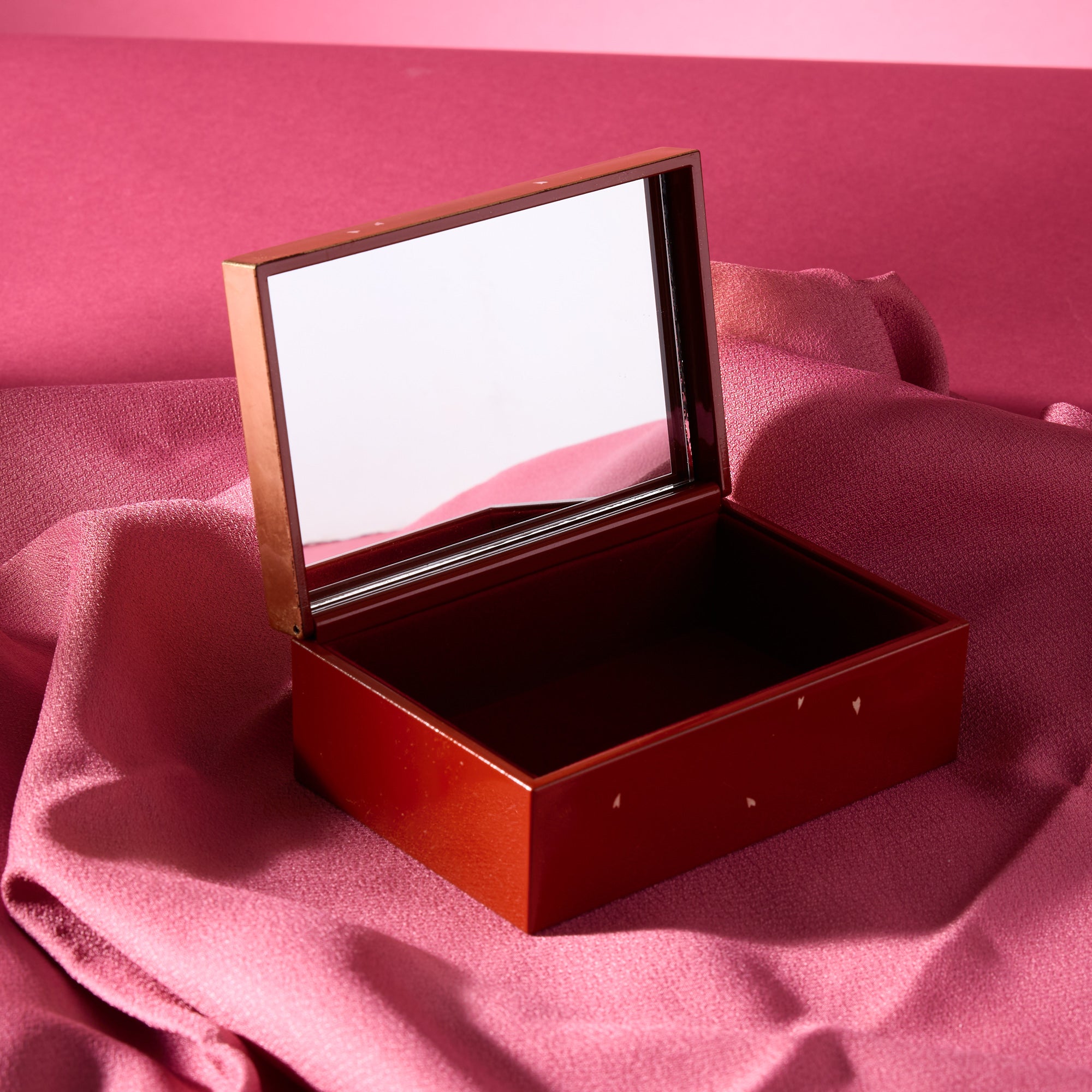 Gold Leaf Sakura Small Accessory Box