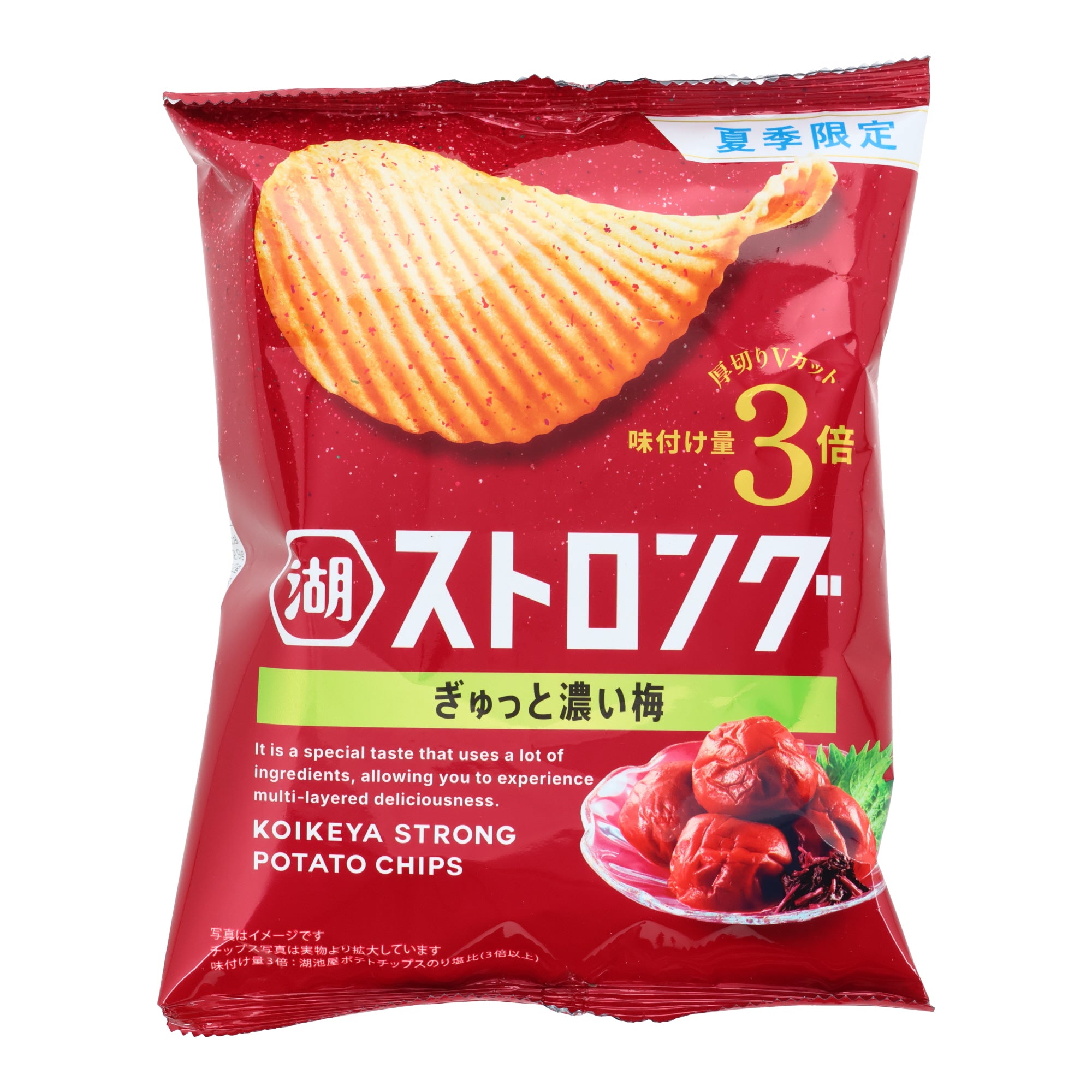 Koikeya Strong Bold Plum Chips