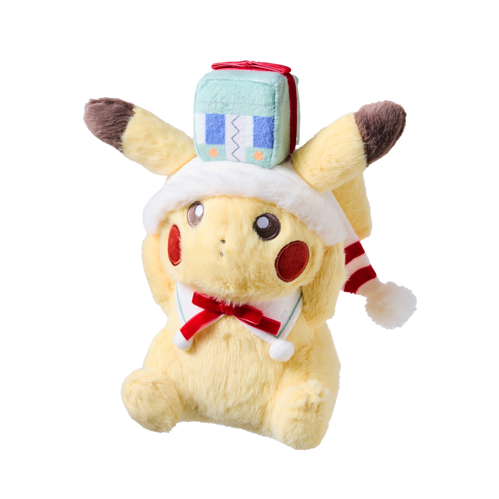 Pokemon Holiday Pikachu Plushie