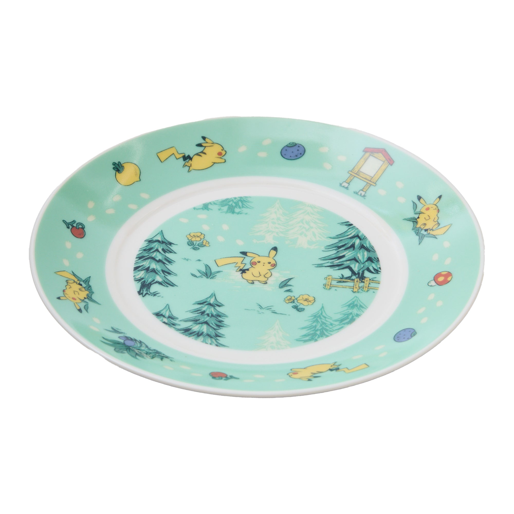 Pokemon P'atelier Forest Encounters with Pikachu Plate