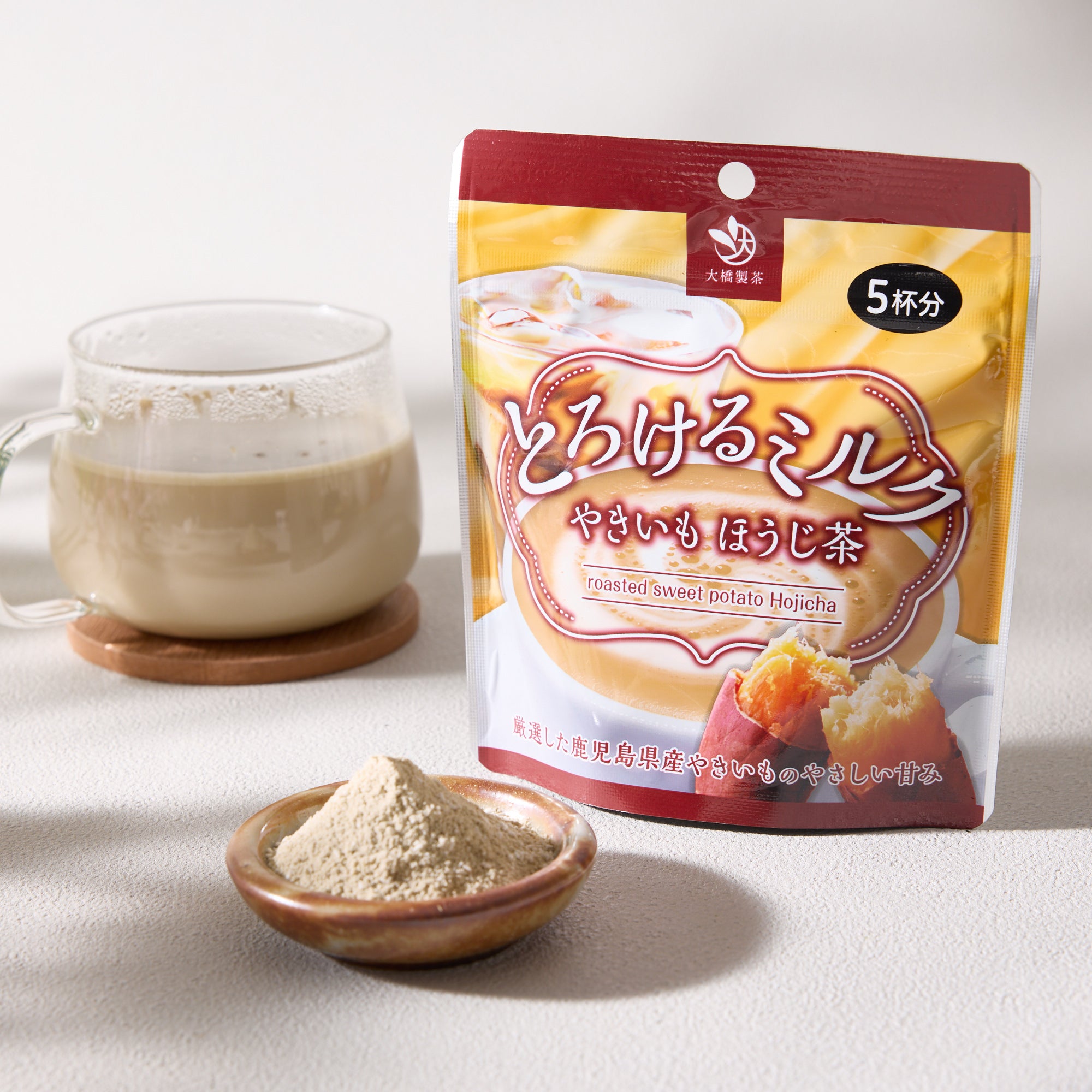 toko パウダー Sweet Potato Hojicha Milk Tea Powdered Drink – Japan Haul