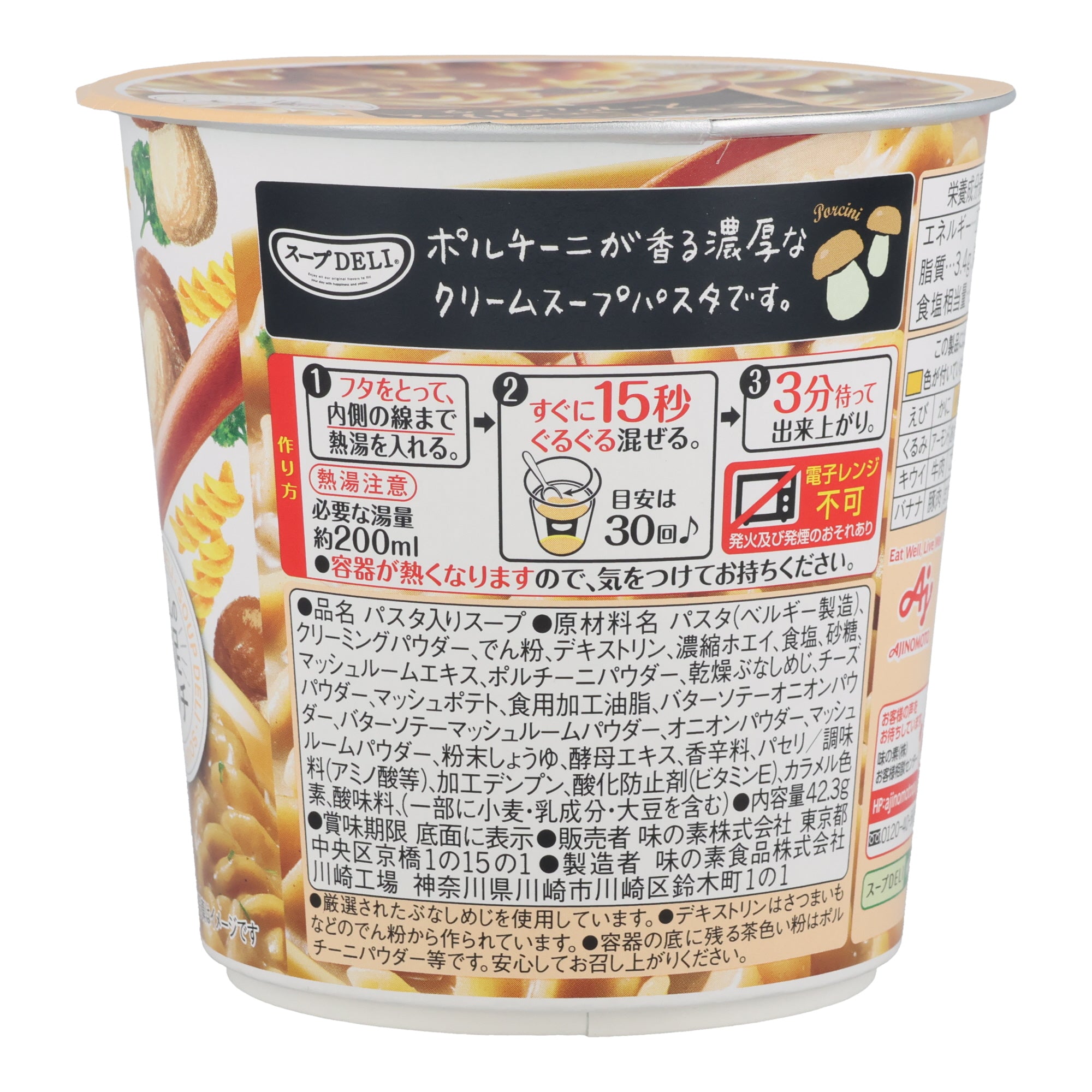 Mushroom Cream Pasta