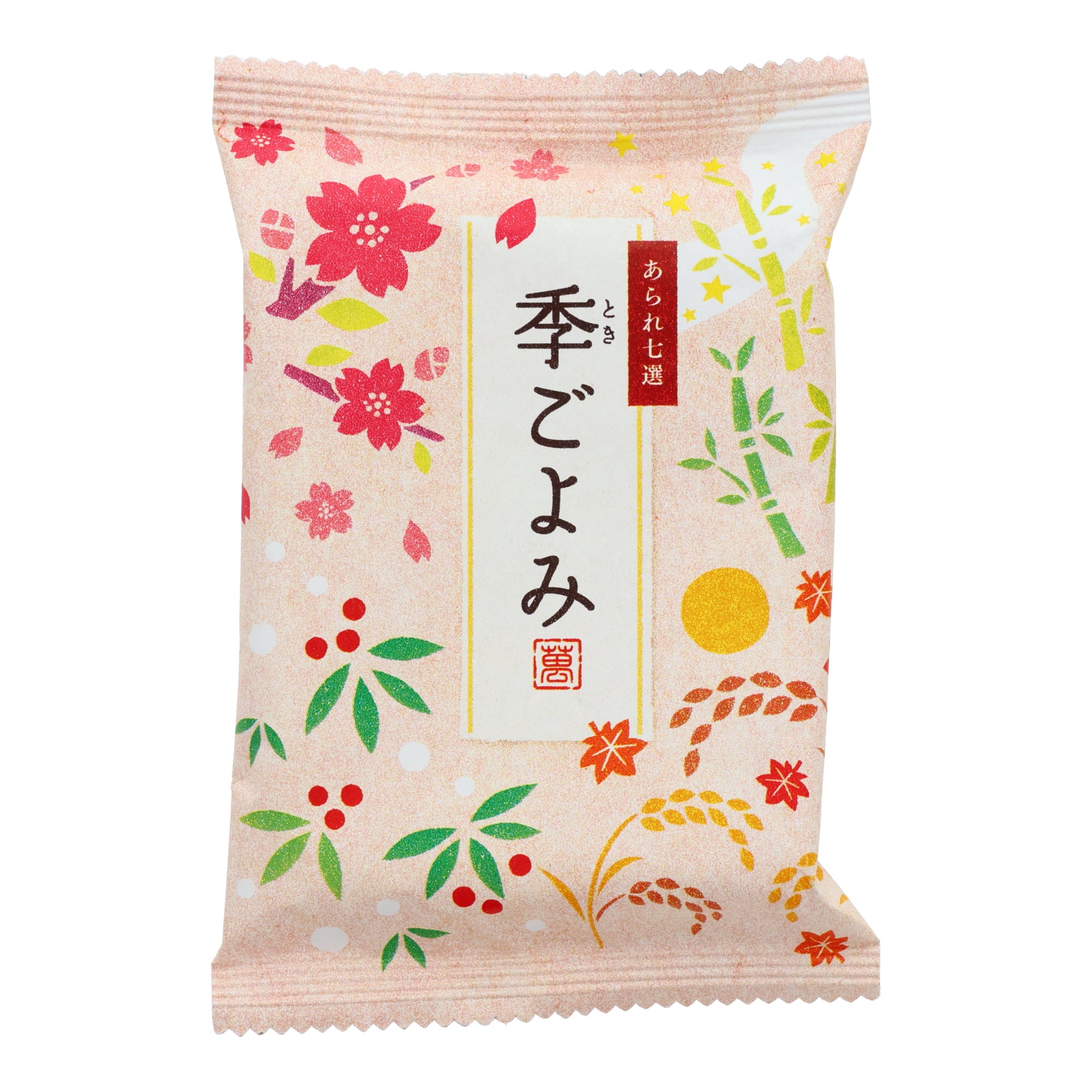Spring Flower Senbei & Arare (5 pieces)