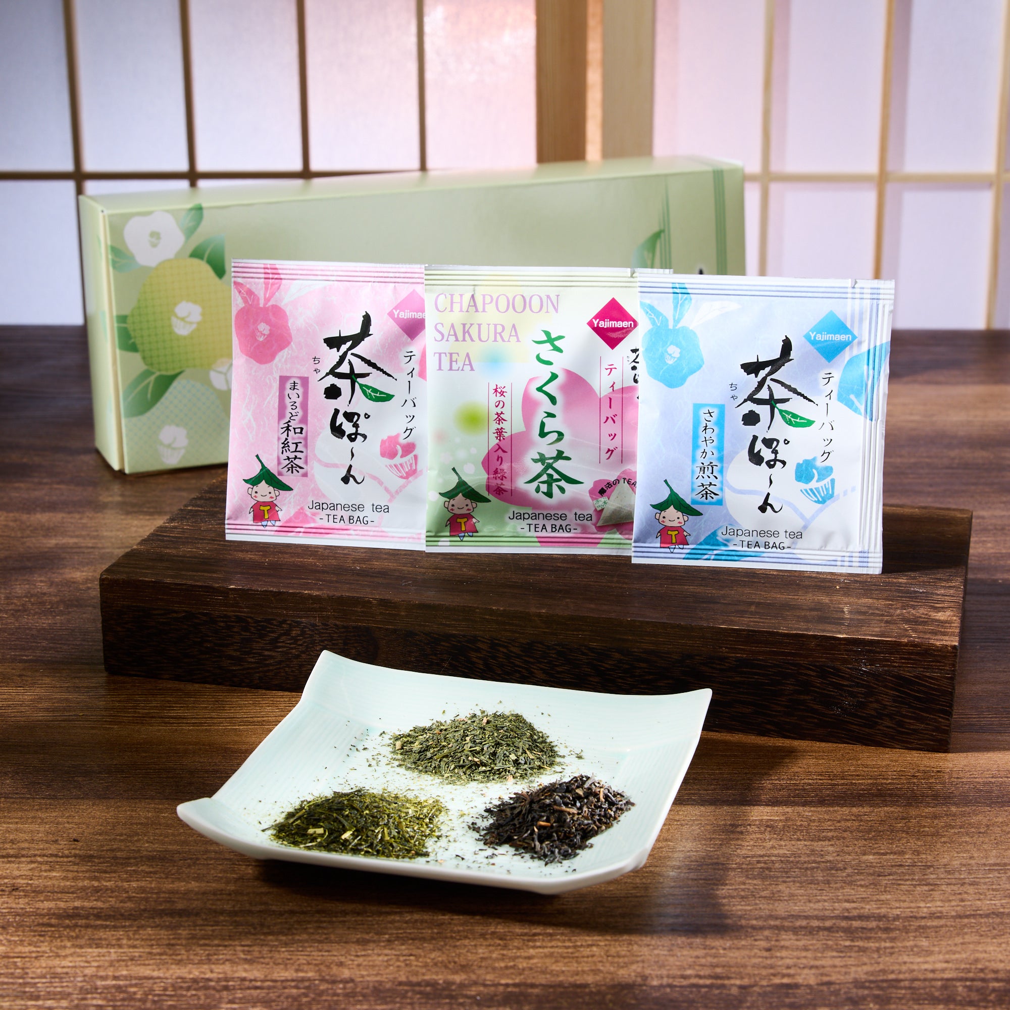 Yajimaen Tea Gift Set (18pieces)
