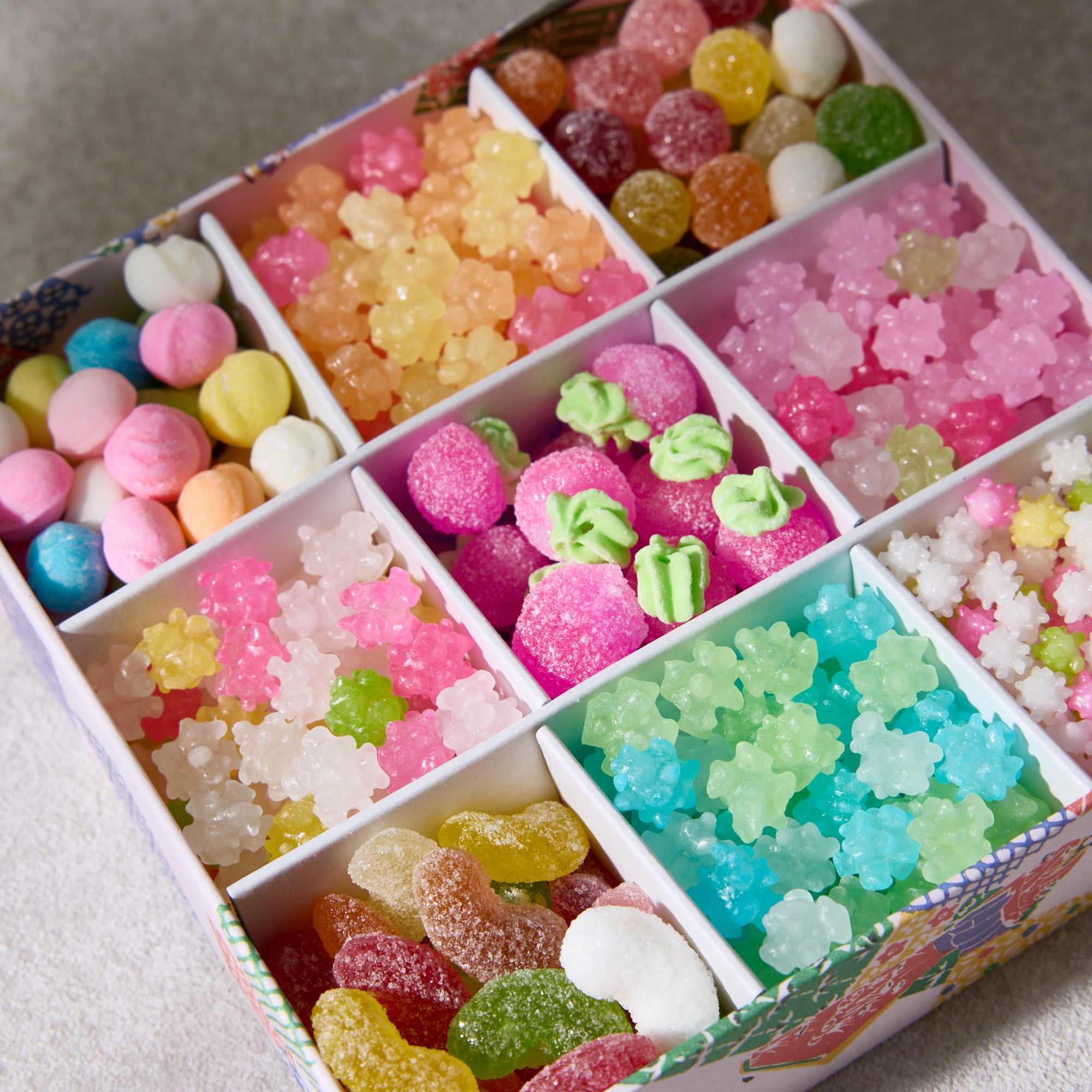 Japanese Wagashi Candy Assortment Box