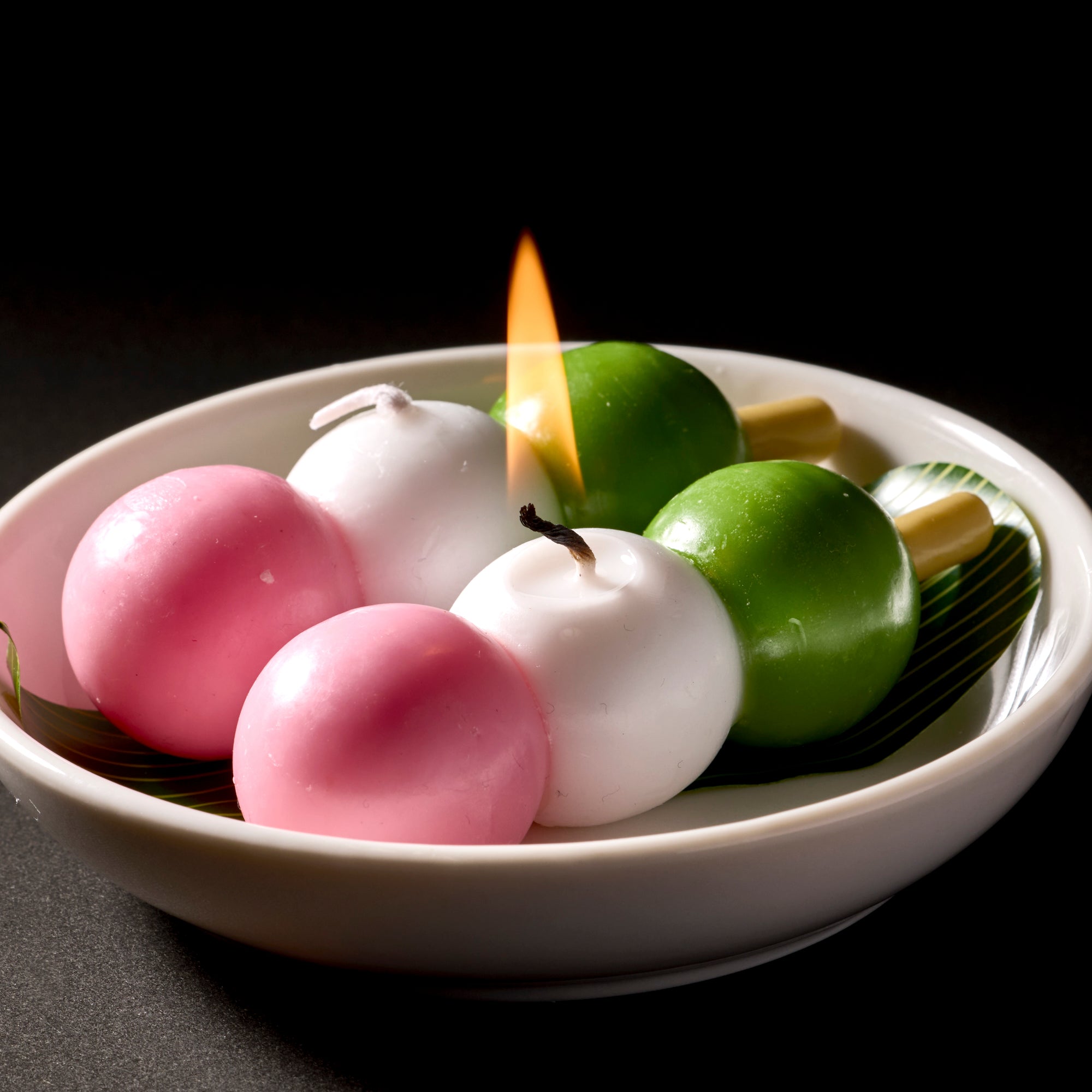 Wagashi Candle ( Dango)