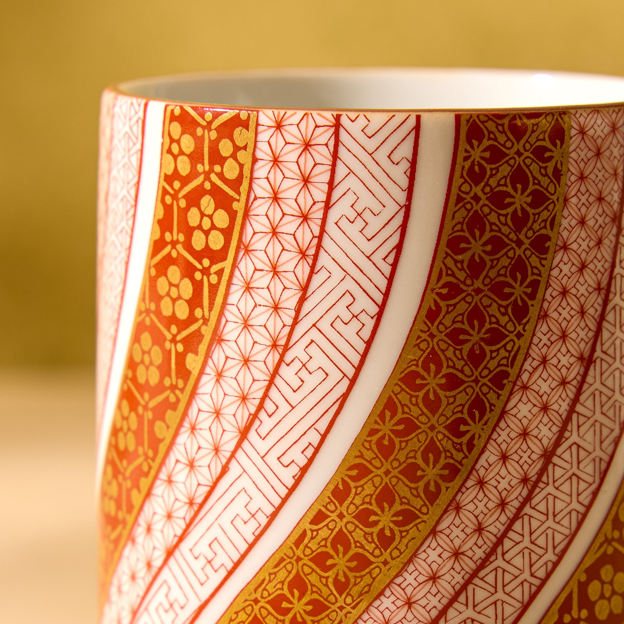 Akae Kutani Ware Teacup