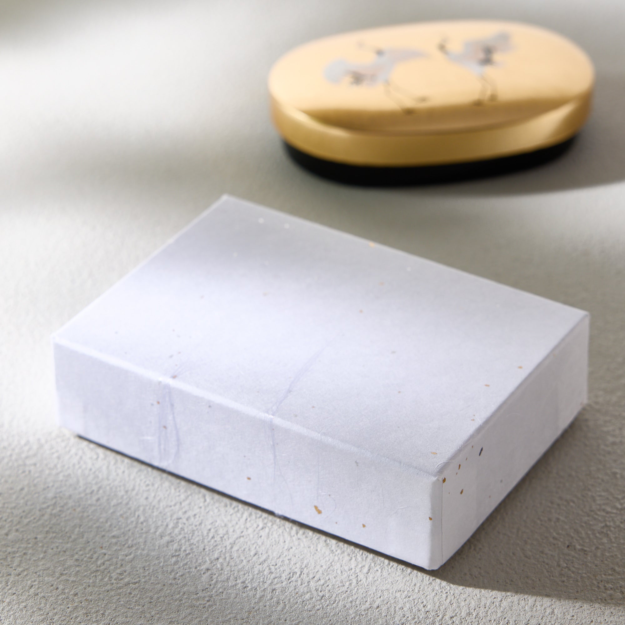 Gold Leaf Accessory Case - Crane