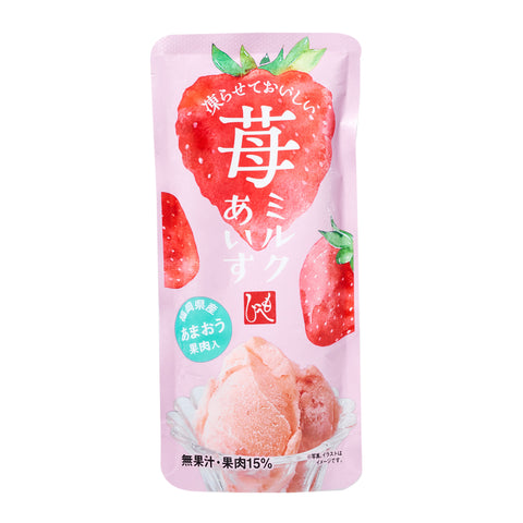 Strawberry Milk Ice Cream