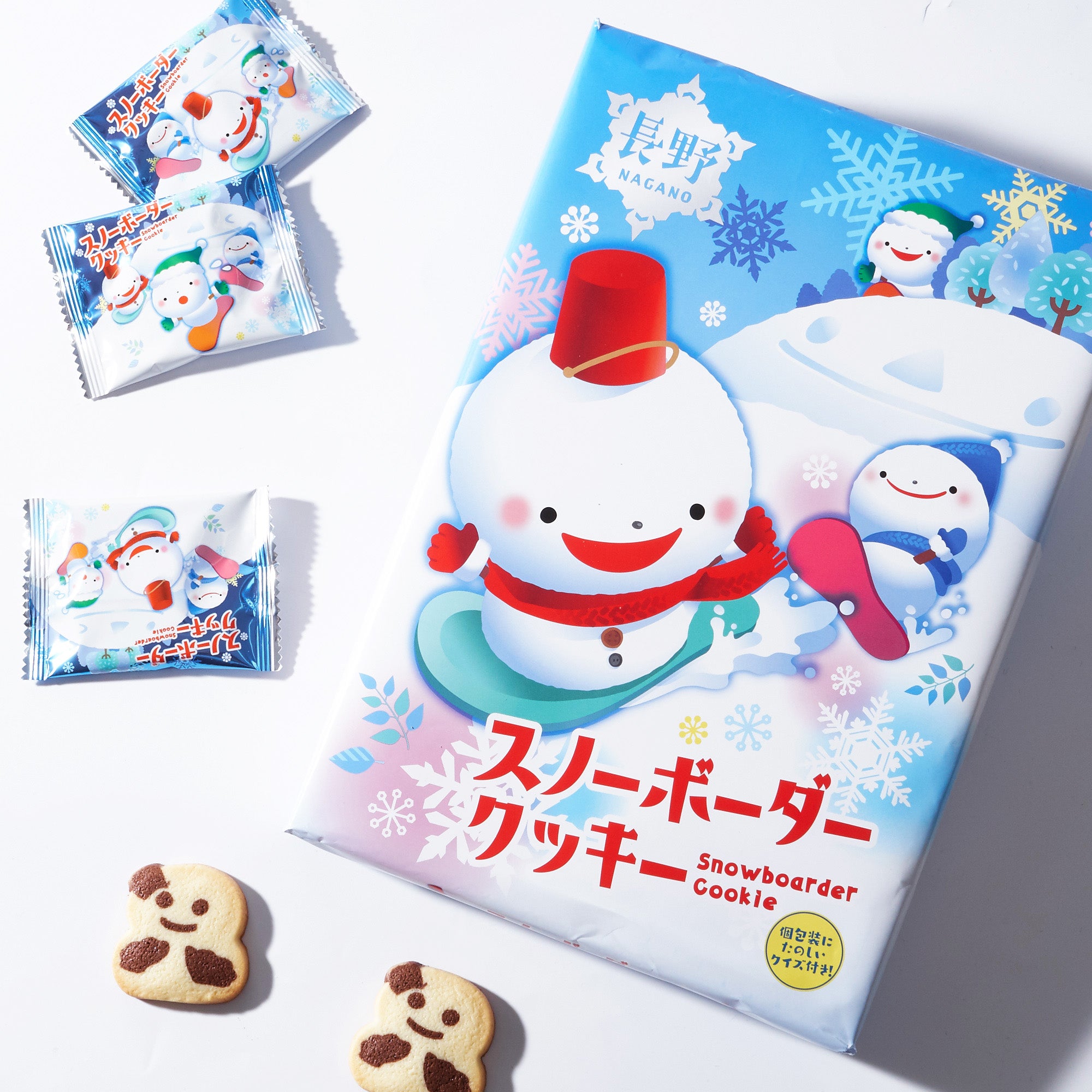 Snowman Snowboarder Cookies – Japan Haul