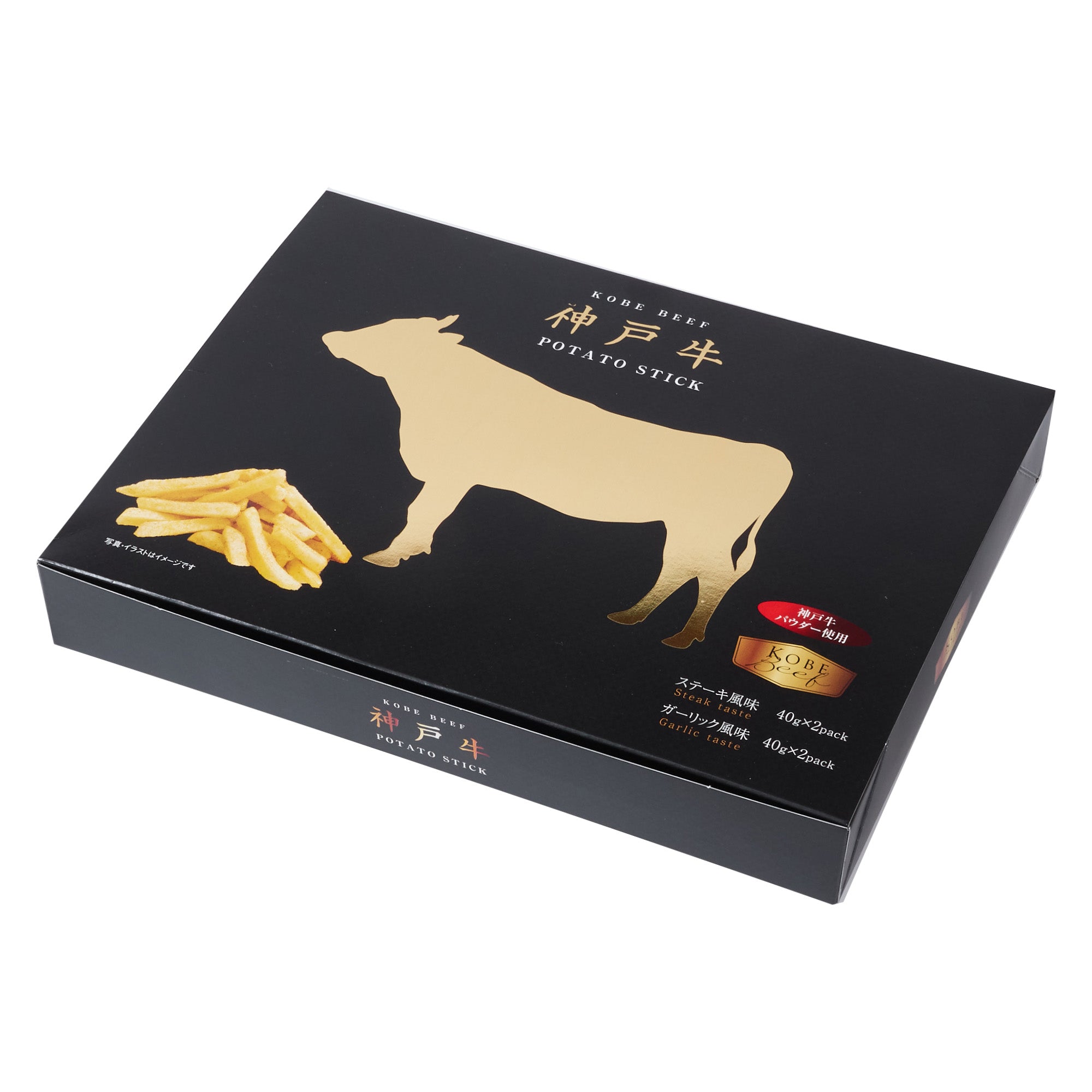 Kobe BBQ & Garlic Potato Sticks (4 pieces)