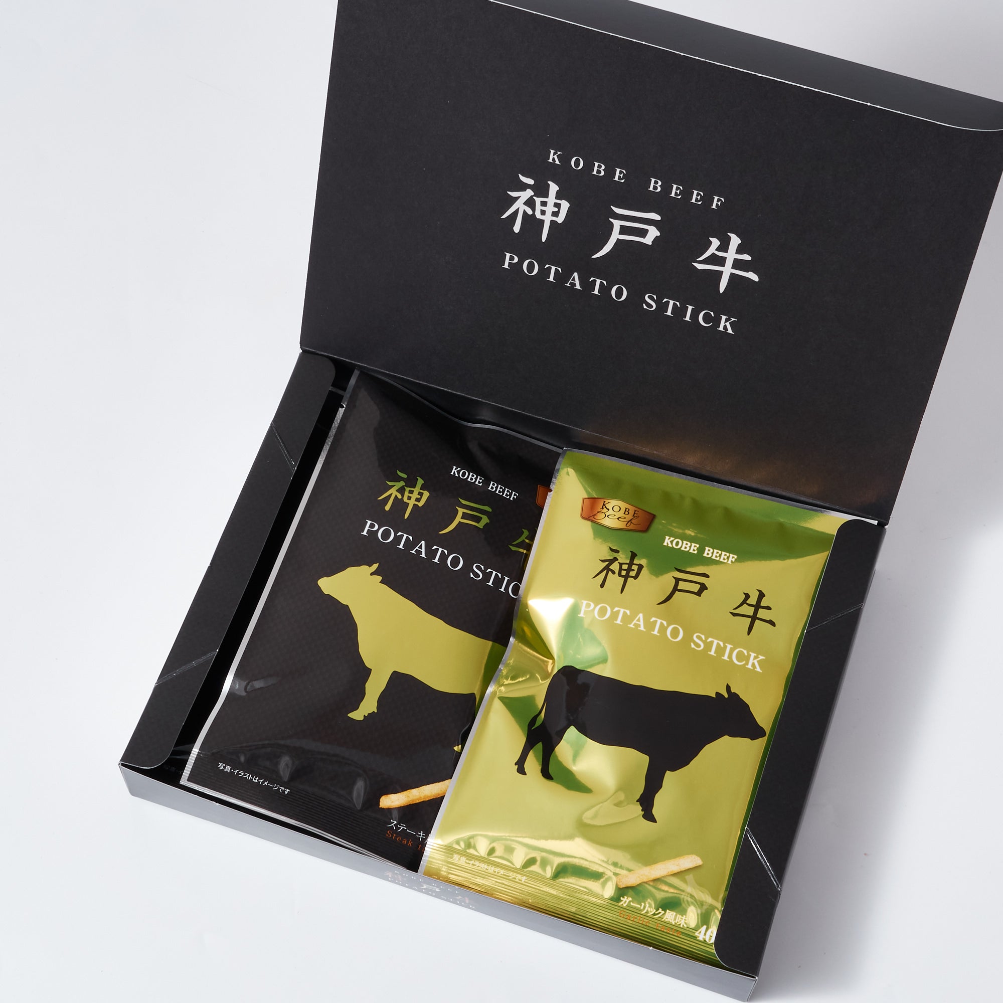 Kobe BBQ & Garlic Potato Sticks (4 pieces)