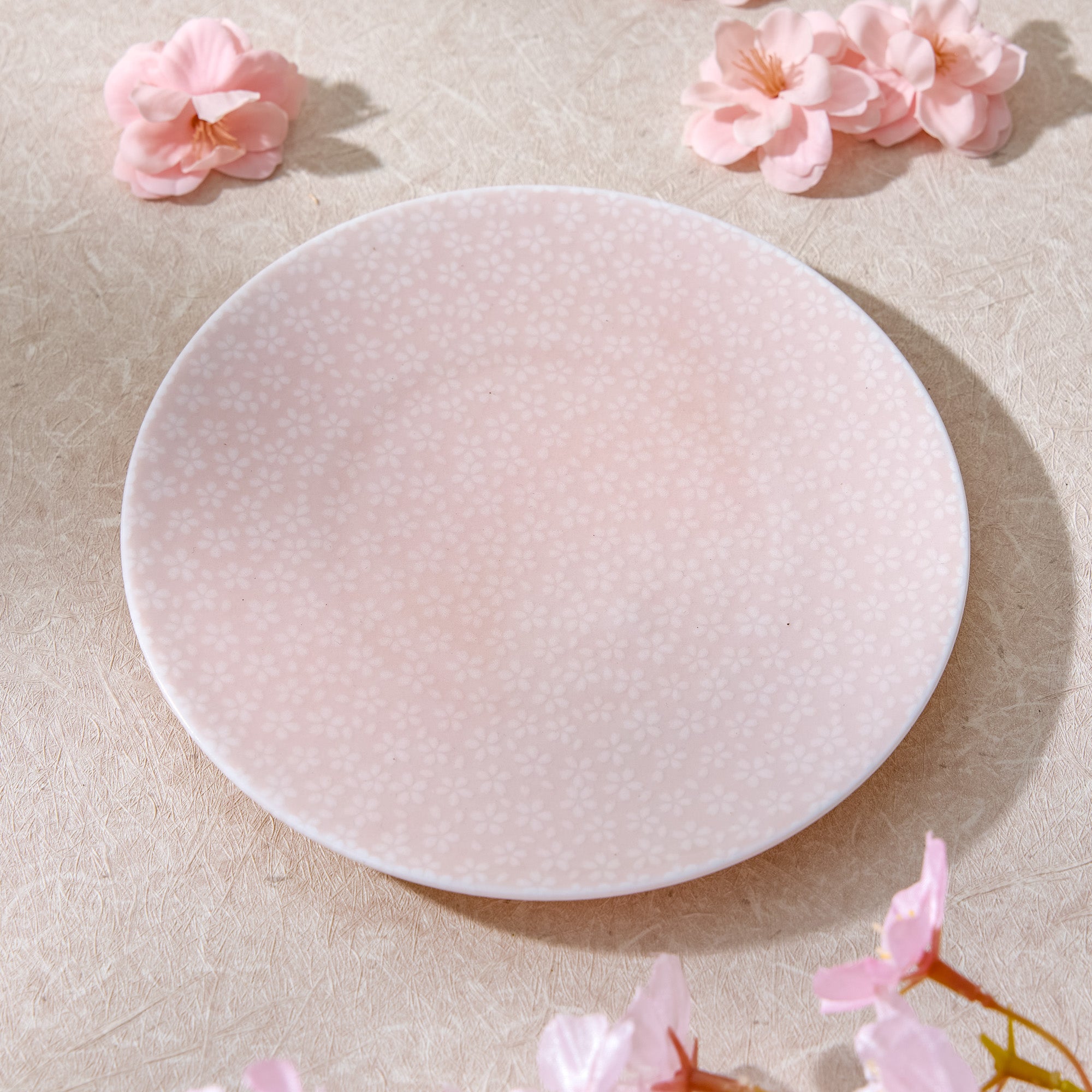Miyama Mino Ware Sakura Plate