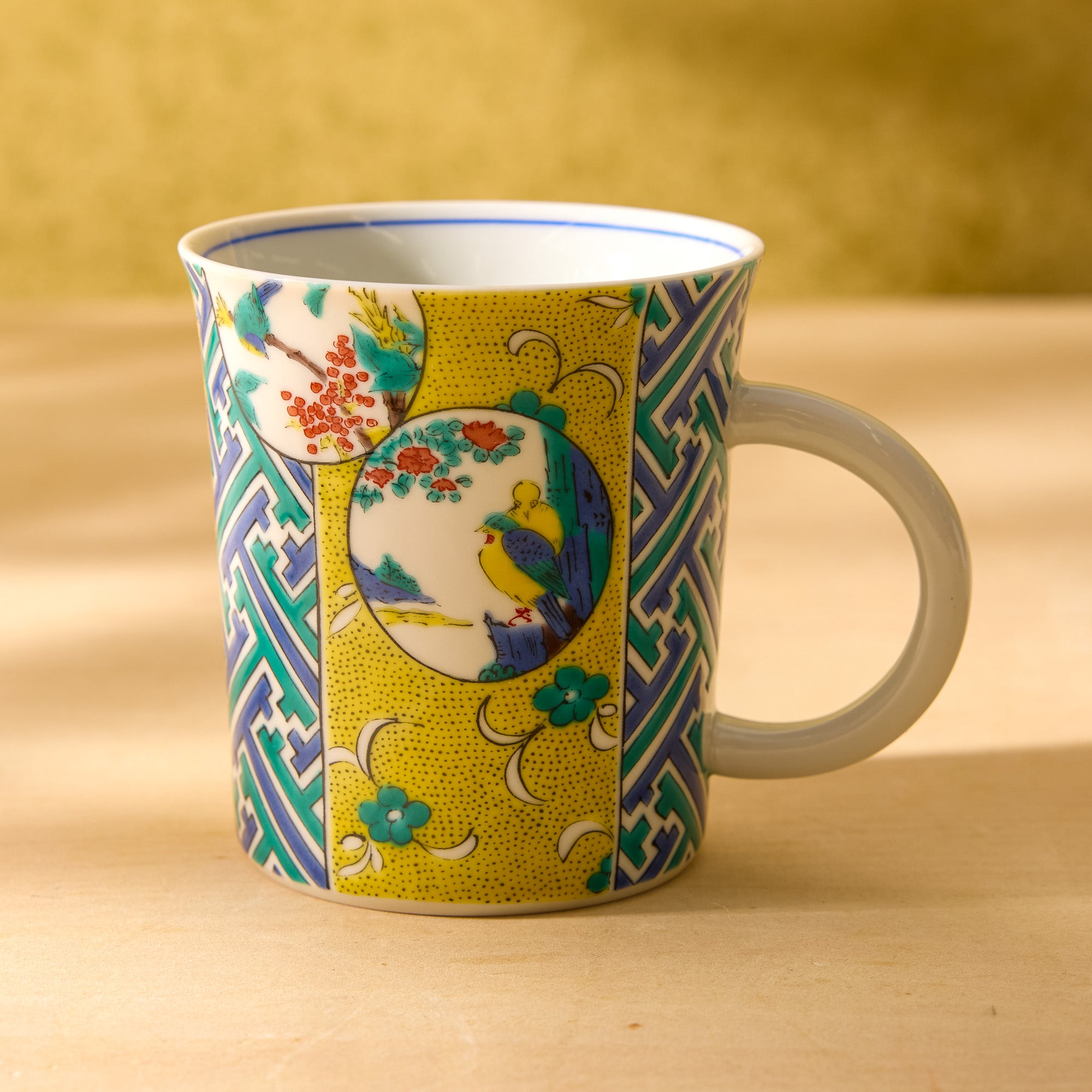 Yoshidaya Kutani Ware Mug