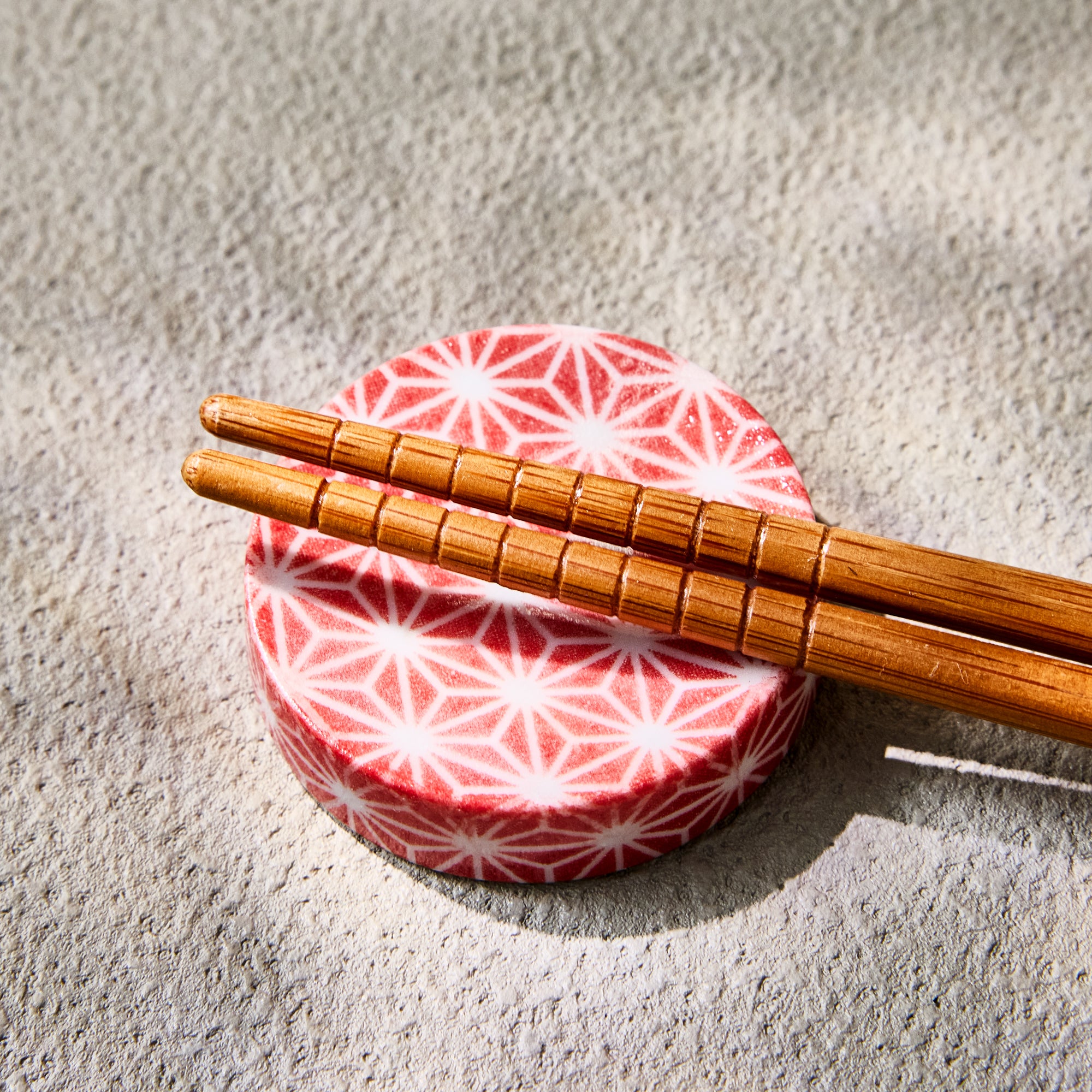Red Chopstick Rest