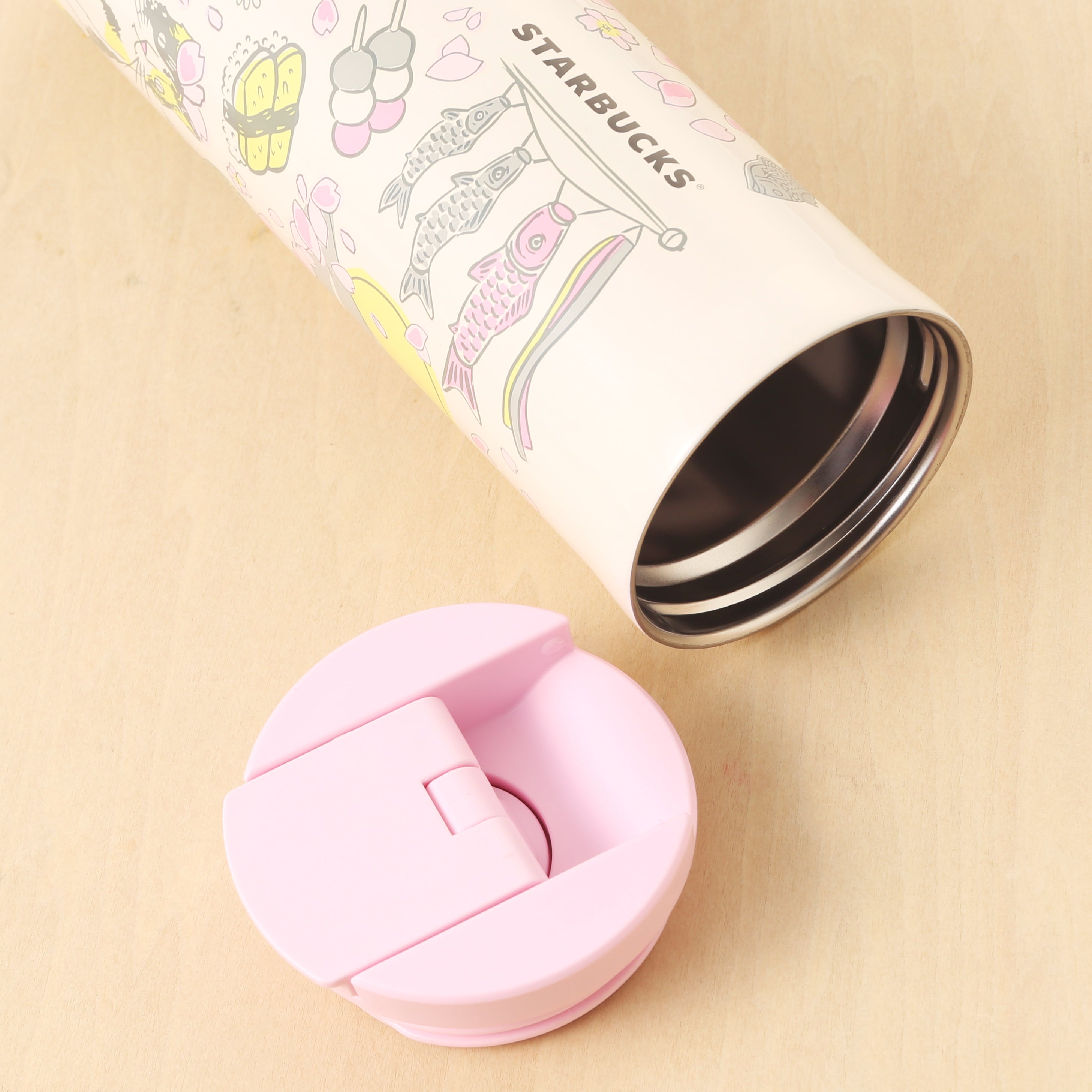 Starbucks Sakura 2024 Been There Series Stainless Bottle