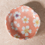 Mamezara Floral Pink Plate