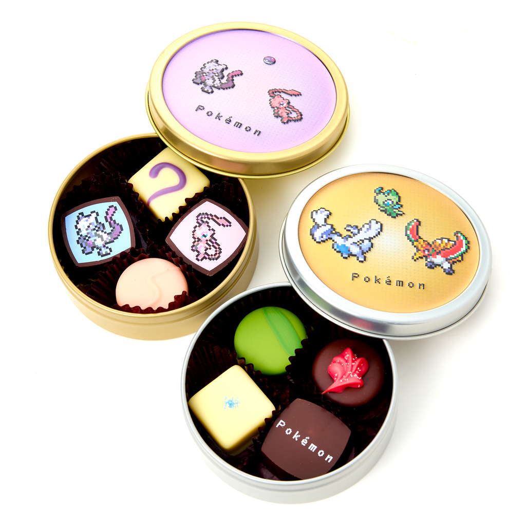 Pokemon Legendaries Chocolate Tin Can