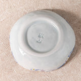 Mamezara Floral Blue Plate