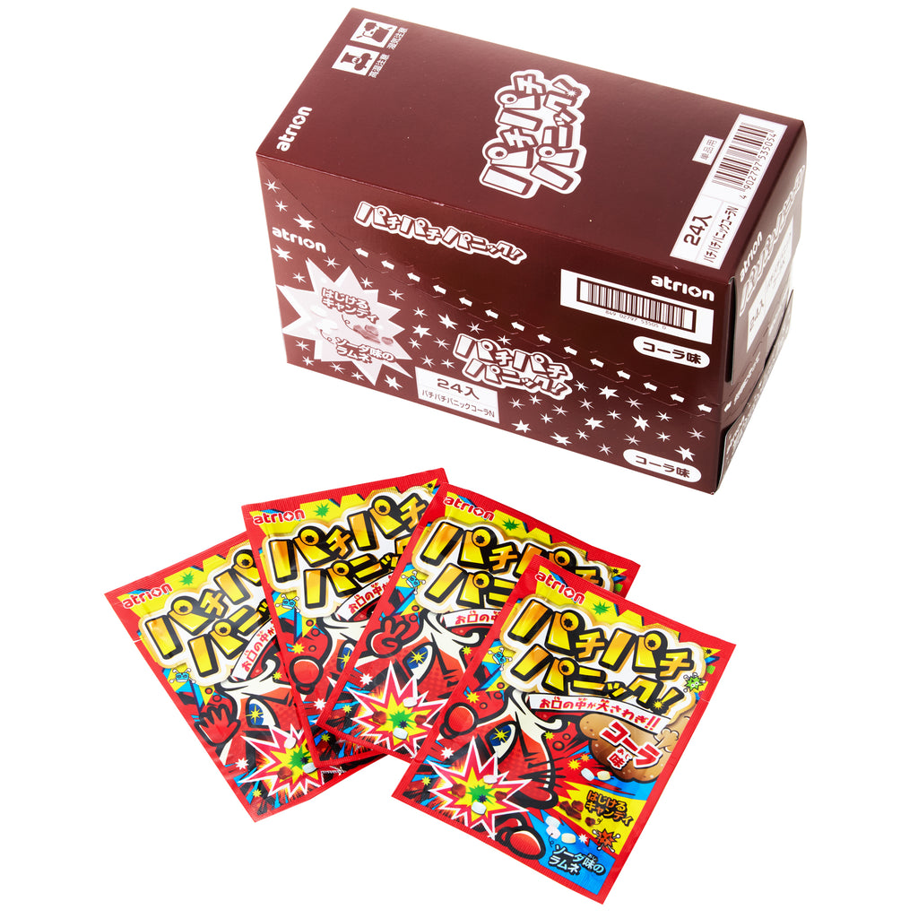 Pachi Pachi Panic Popping Candy - Cola (24 pieces)