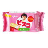 Bisco Mini Strawberry Cream (10 pcs )
