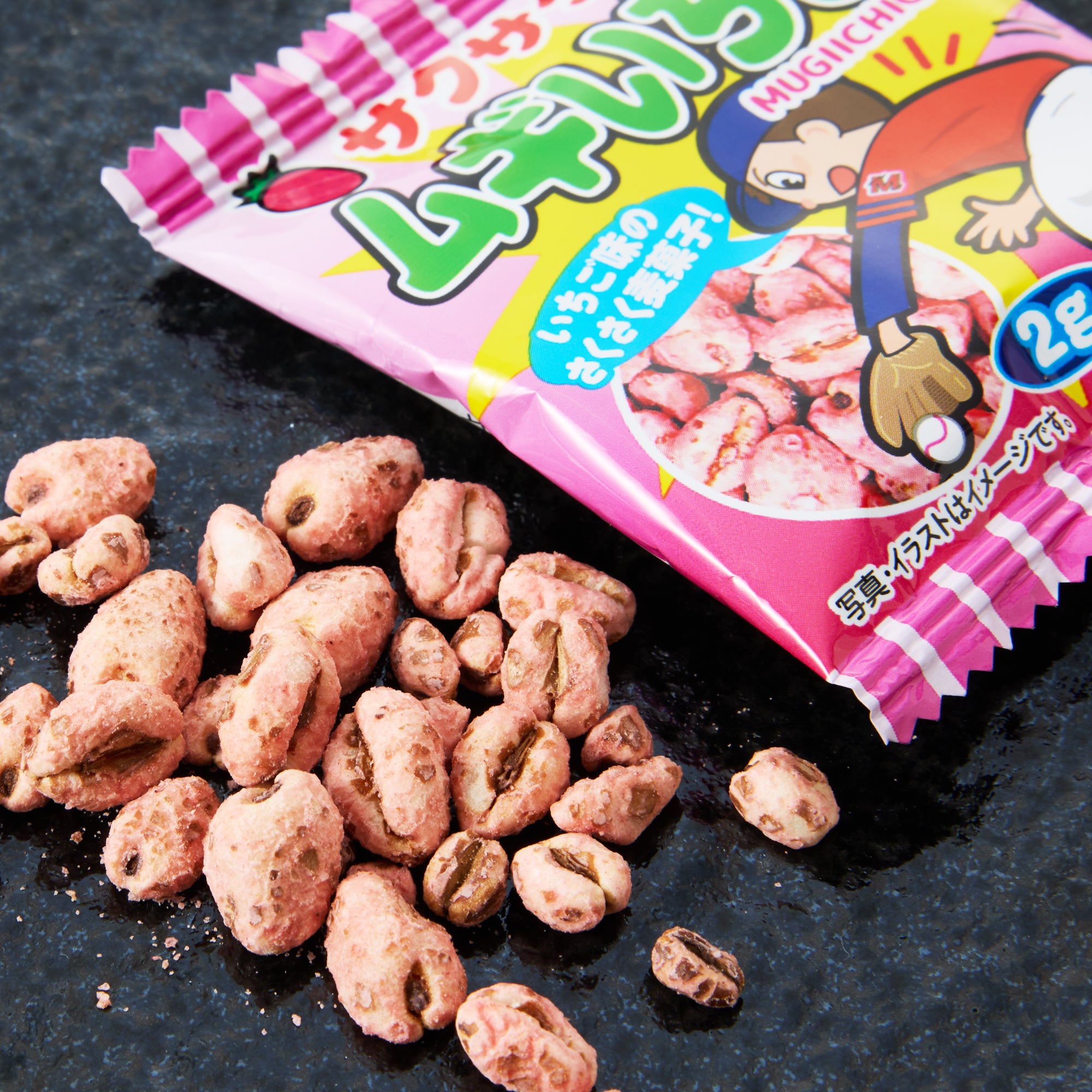 Strawberry Mugi Wheat Bites (25 pieces)