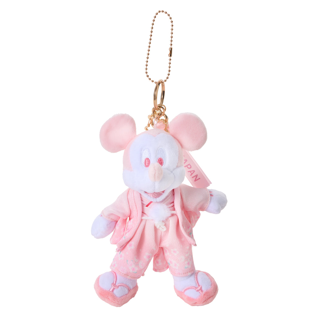 Disney Japan Mickey Sakura Keychain