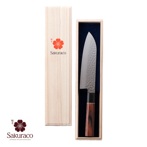 Sakuraco Damascus Kitchen Knife