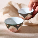 Hasami Ware Sakura Teacups (2 pieces)