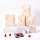 Sakuraco White Chocolate Fruit - Strawberry: 4 Box Set (24 pieces)