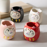 Daruma Cat Mug