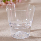 Color-Changing Mt. Fuji Sakura Rock Glass