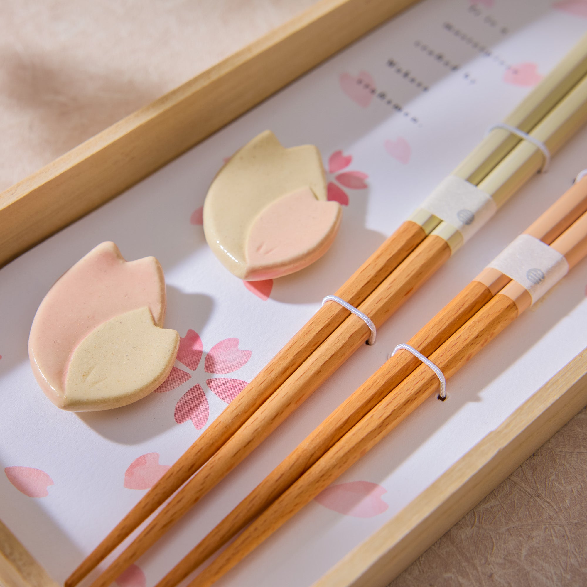 Sakura Chopsticks Gift Set (Pink)