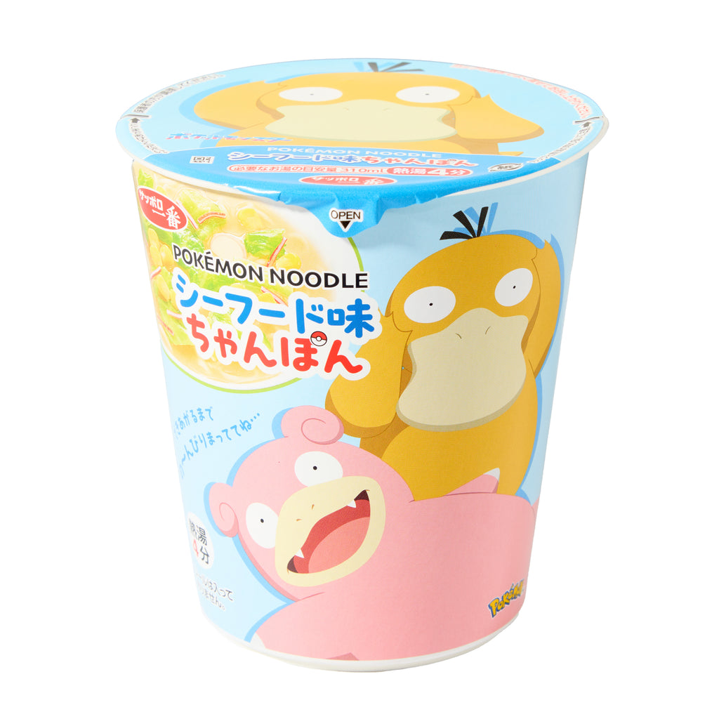 Pokemon Seafood-Flavored Champon Cup Noodles