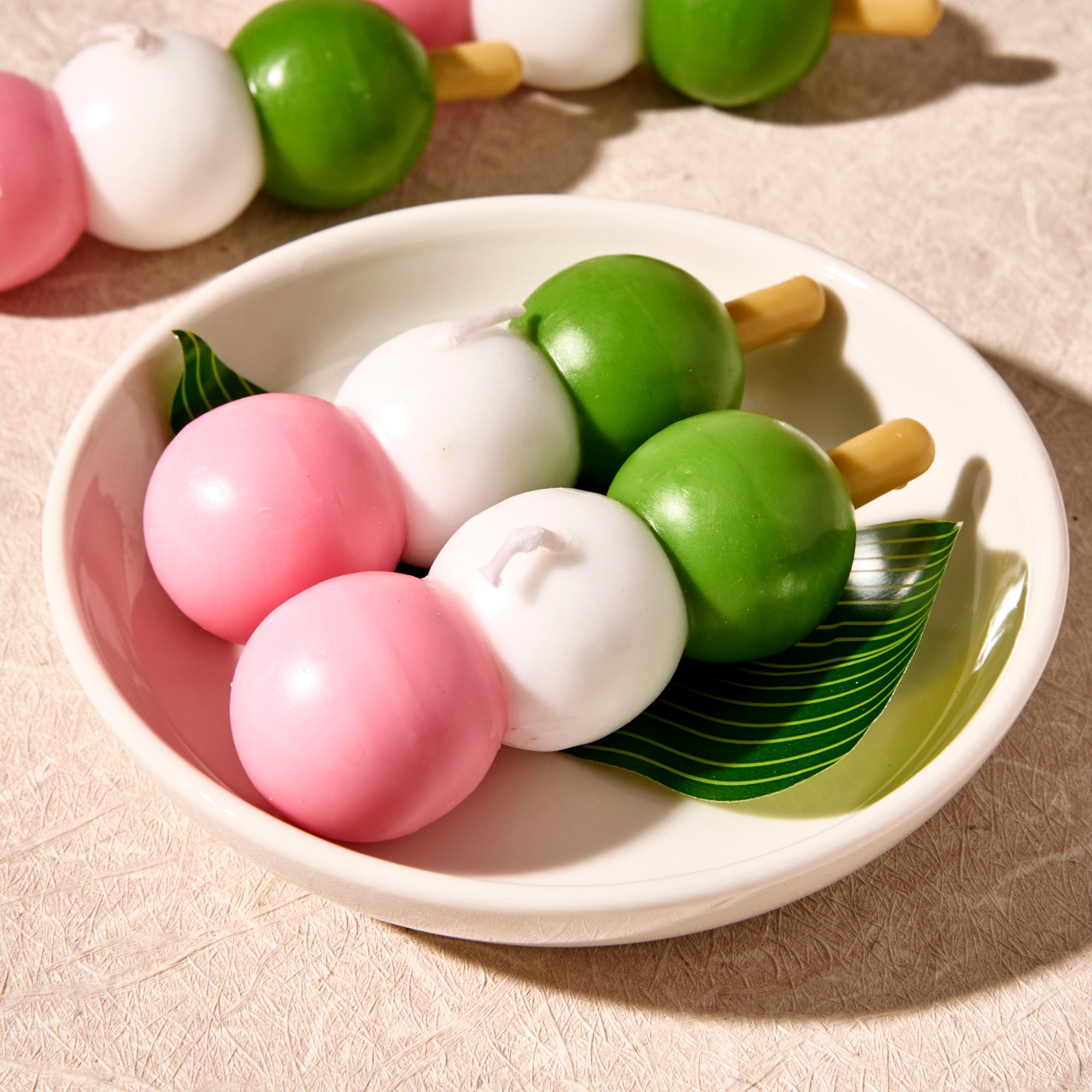 Wagashi Candle ( Dango)