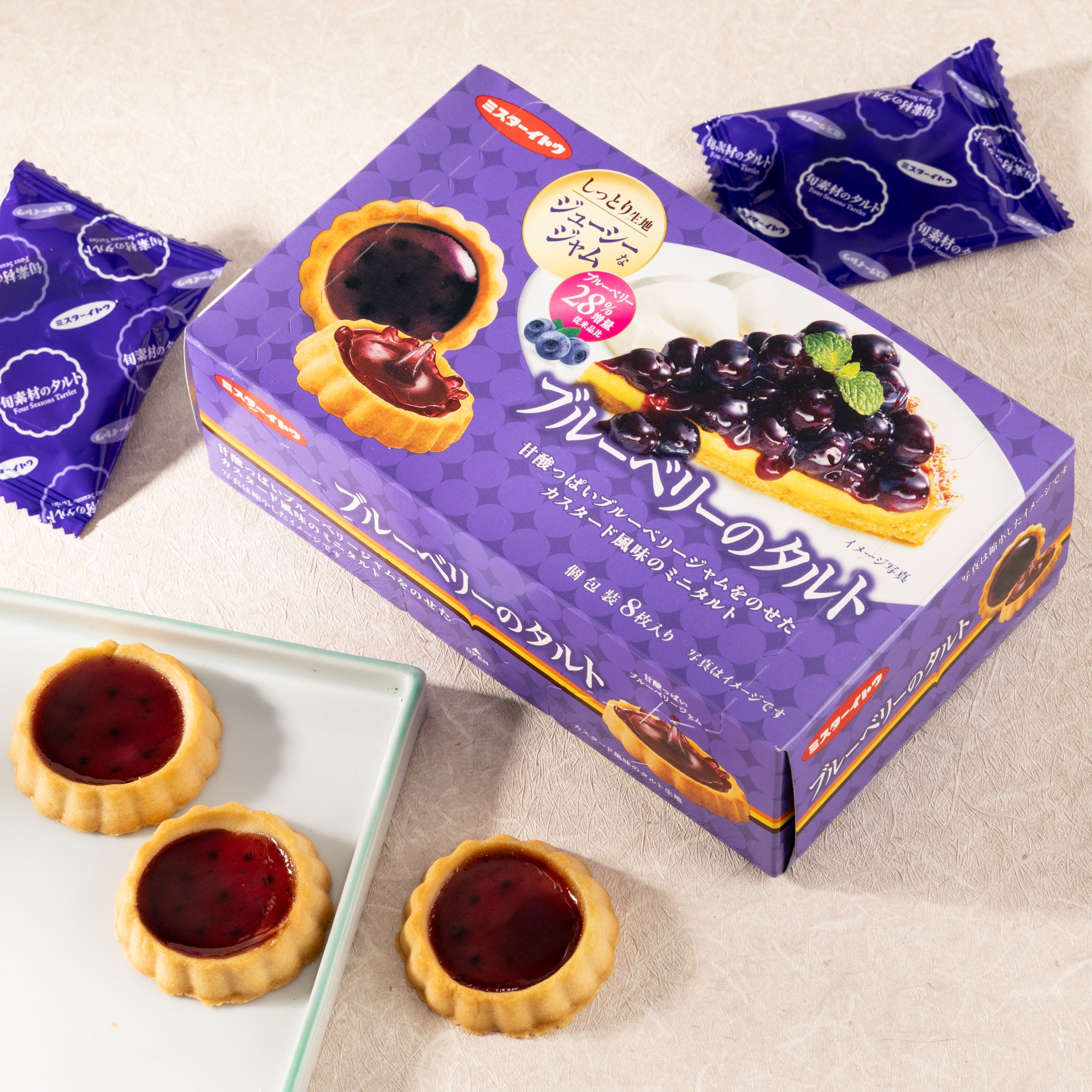 Blueberry Tartlet (8 pieces)