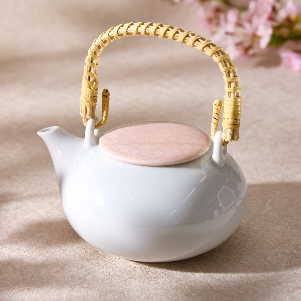 Miyama Mino Ware Sakura Teapot
