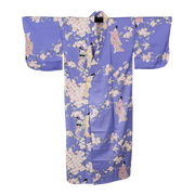 Japanese Kimono Robe (Purple Sakura)