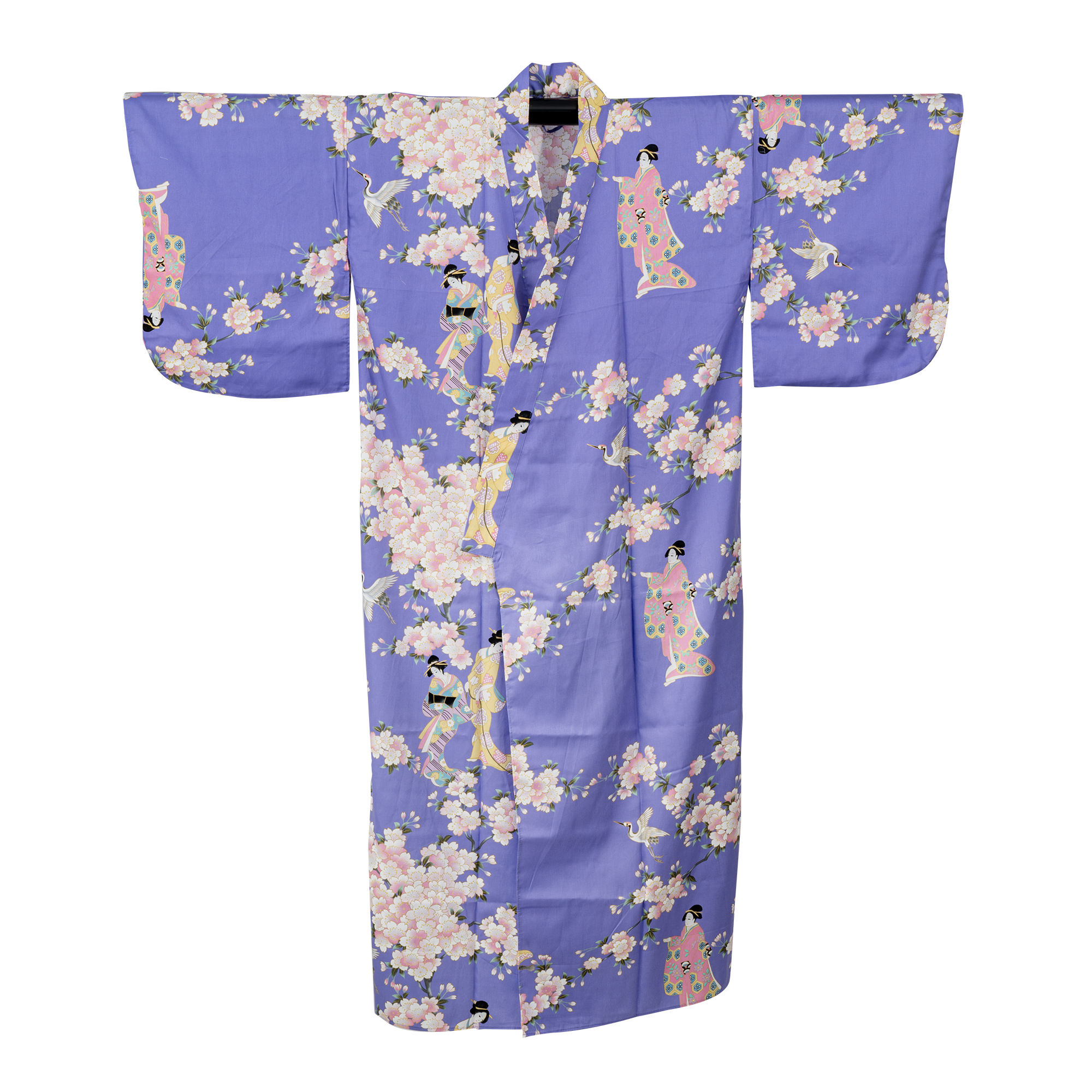 Japanese Kimono Robe (Purple Sakura)
