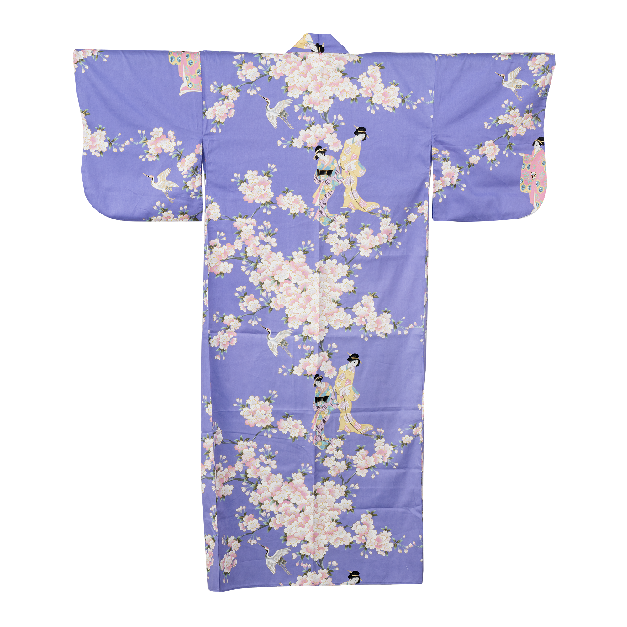 Japanese Kimono Robe (Purple Sakura)