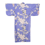 Japanese Kimono Robe (Purple Sakura)